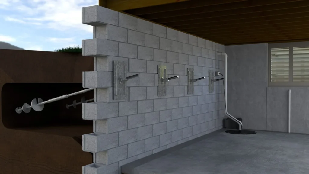 Geo Lock Wall Anchor System